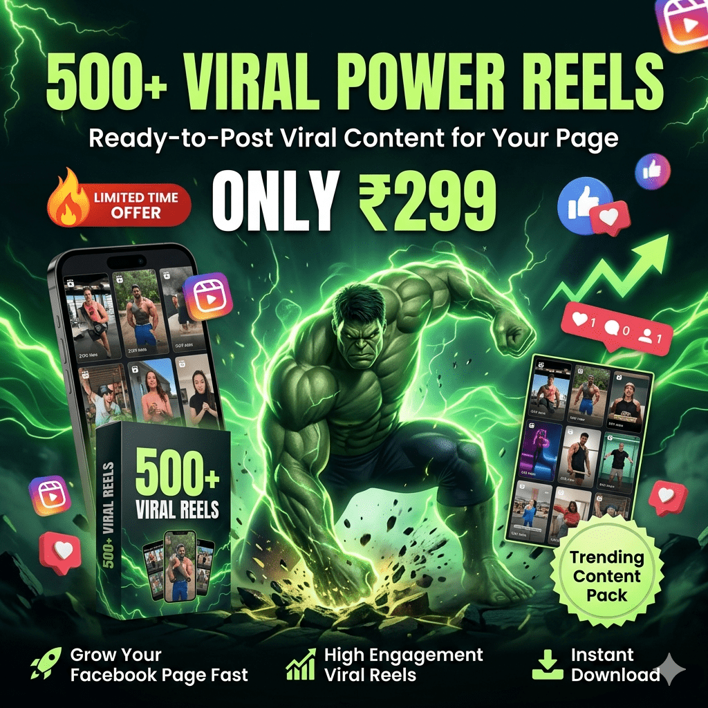 500+ Hulk Viral Reels Bundle